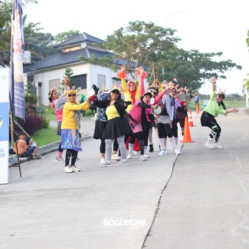 Race photo from BOGORUN 2026