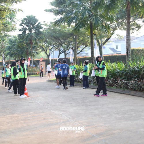Race photo from BOGORUN 2026