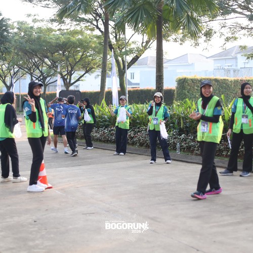 Race photo from BOGORUN 2026