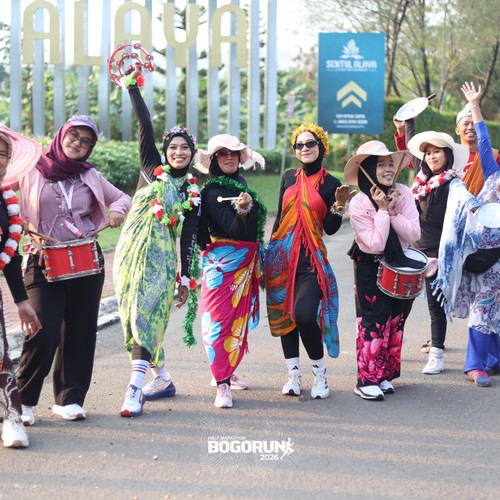 Race photo from BOGORUN 2026