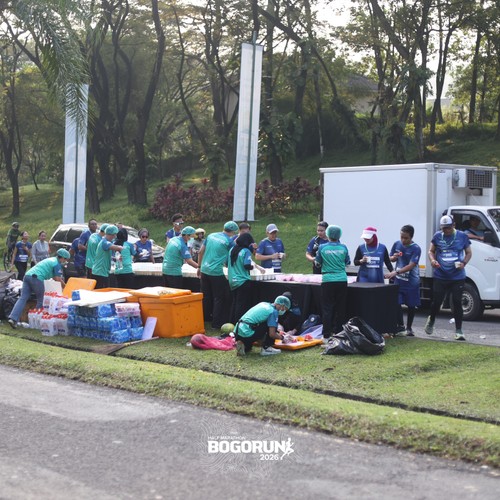 Race photo from BOGORUN 2026
