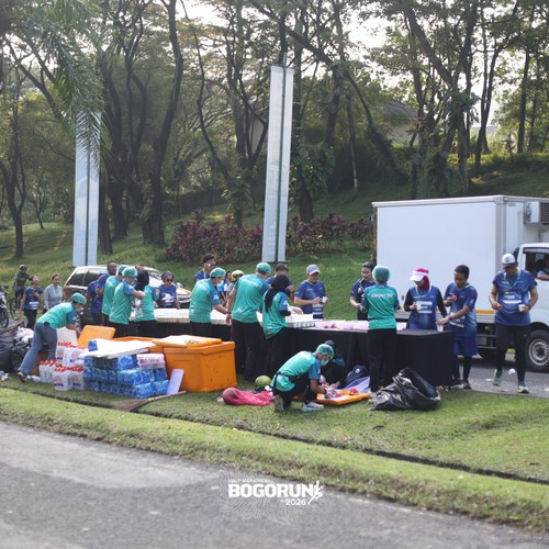 Race photo from BOGORUN 2026
