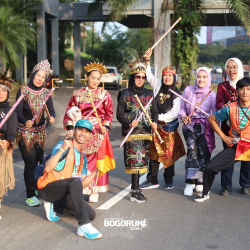 Race photo from BOGORUN 2026