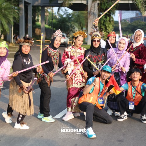 Race photo from BOGORUN 2026