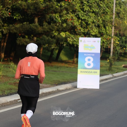 Race photo from BOGORUN 2026