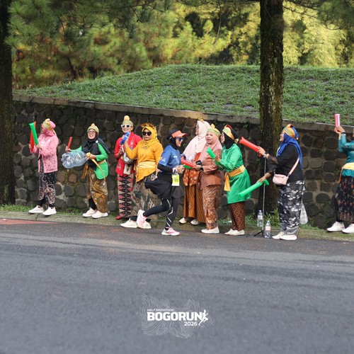 Race photo from BOGORUN 2026