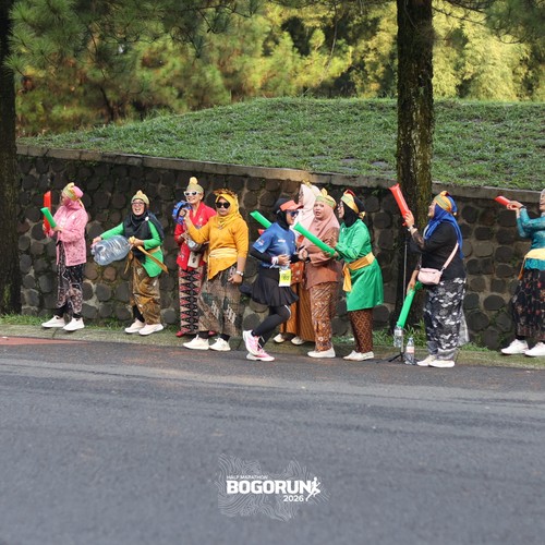 Race photo from BOGORUN 2026