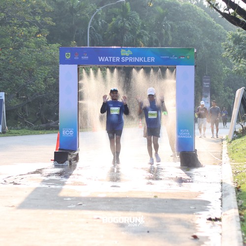 Race photo from BOGORUN 2026