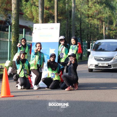 Race photo from BOGORUN 2026
