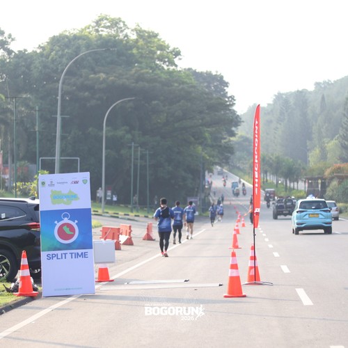 Race photo from BOGORUN 2026