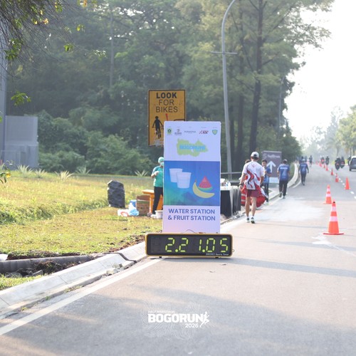 Race photo from BOGORUN 2026