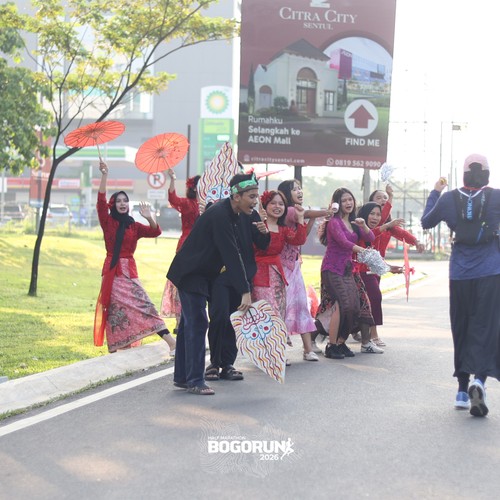 Race photo from BOGORUN 2026