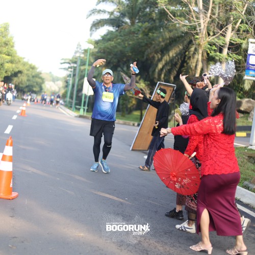 Race photo from BOGORUN 2026