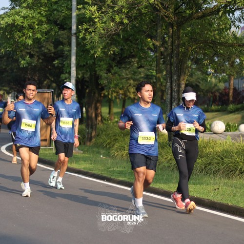 Race photo from BOGORUN 2026