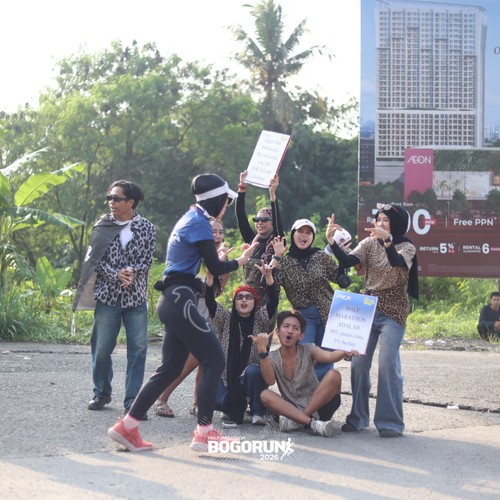 Race photo from BOGORUN 2026
