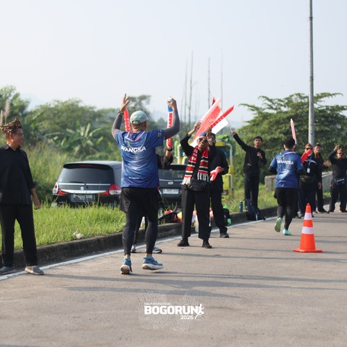 Race photo from BOGORUN 2026