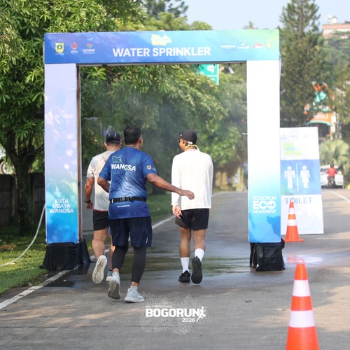 Race photo from BOGORUN 2026