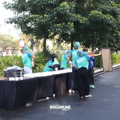 Race photo from BOGORUN 2026