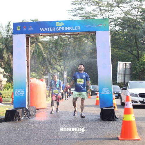 Race photo from BOGORUN 2026