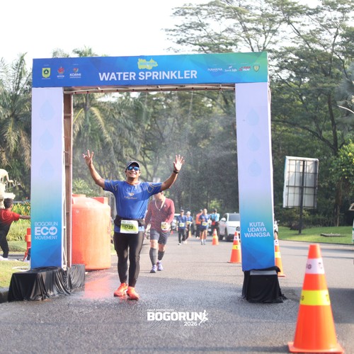 Race photo from BOGORUN 2026