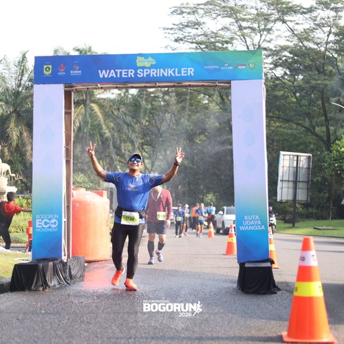 Race photo from BOGORUN 2026