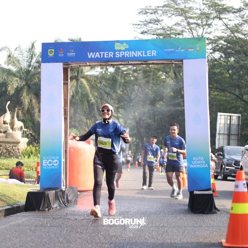 Race photo from BOGORUN 2026