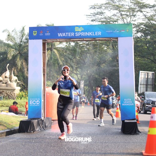 Race photo from BOGORUN 2026