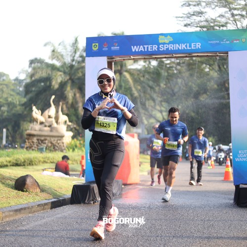 Race photo from BOGORUN 2026