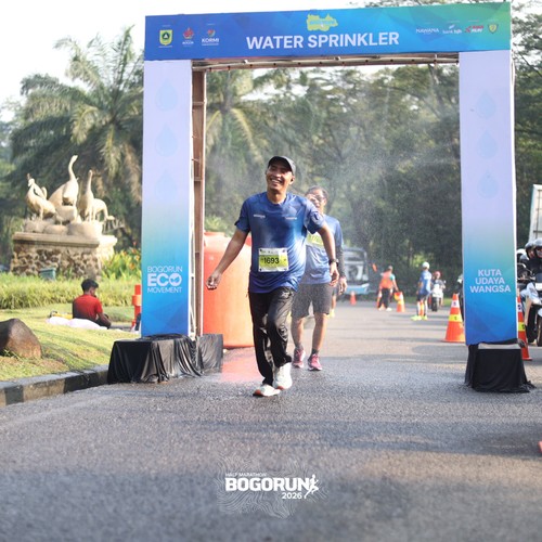 Race photo from BOGORUN 2026