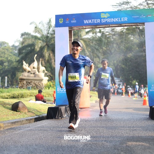 Race photo from BOGORUN 2026
