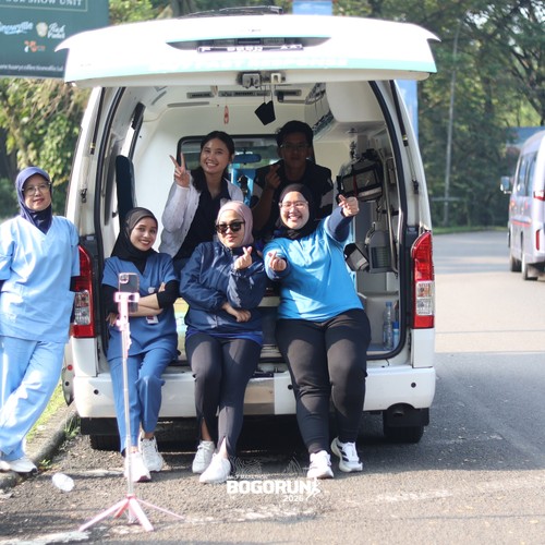 Race photo from BOGORUN 2026