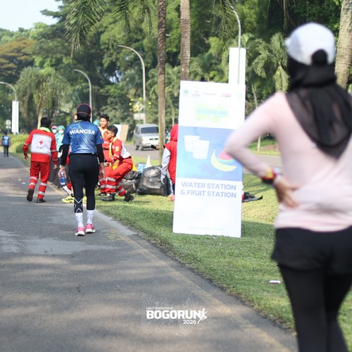 Race photo from BOGORUN 2026