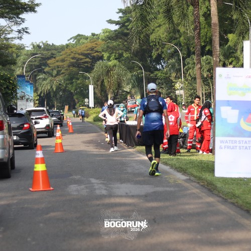 Race photo from BOGORUN 2026