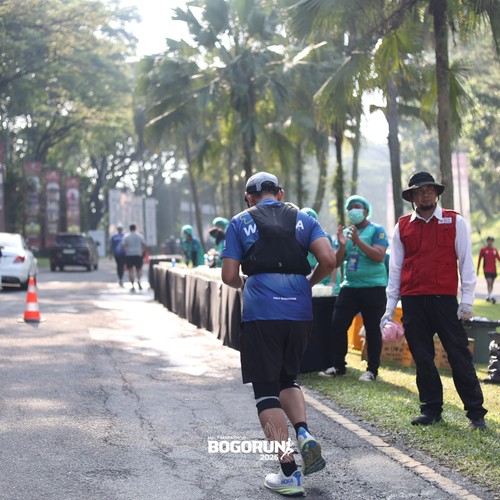 Race photo from BOGORUN 2026