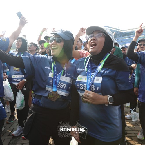 Race photo from BOGORUN 2026