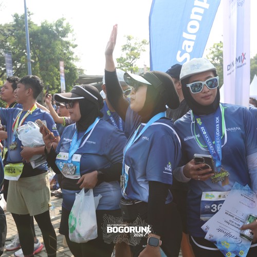 Race photo from BOGORUN 2026