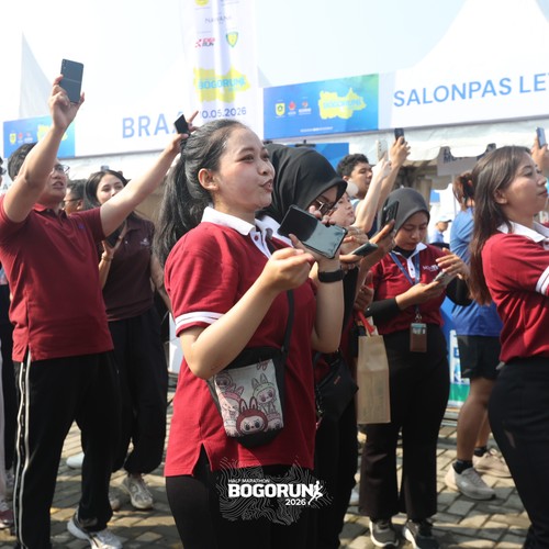 Race photo from BOGORUN 2026