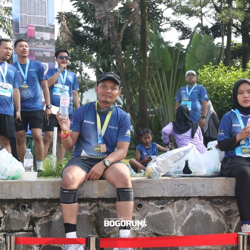 Race photo from BOGORUN 2026