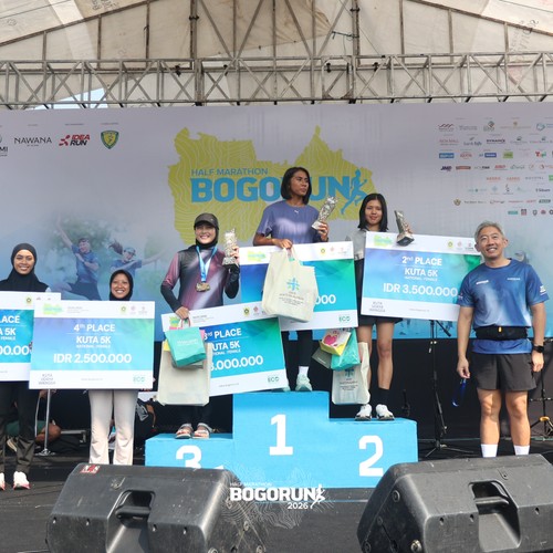 Race photo from BOGORUN 2026