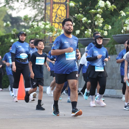 Race photo from BOGORUN 2026