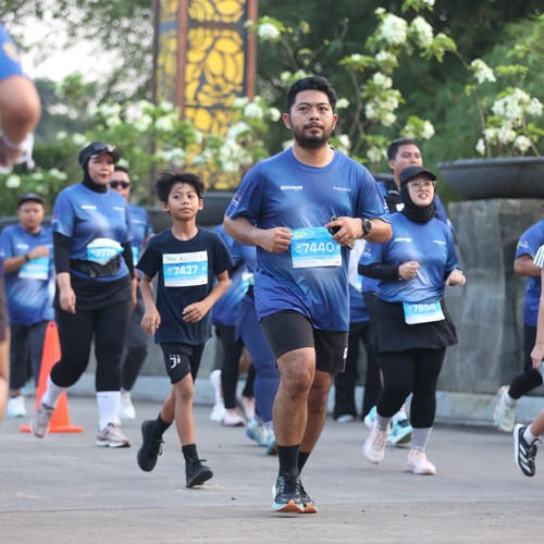 Race photo from BOGORUN 2026