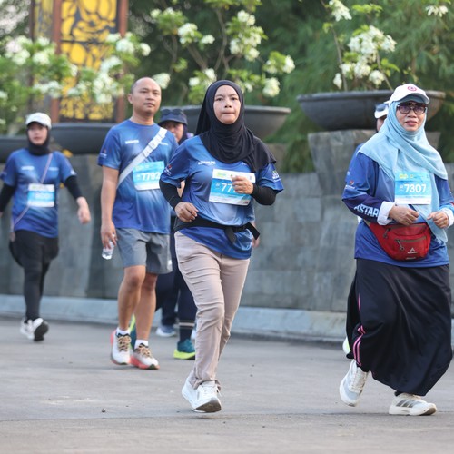 Race photo from BOGORUN 2026
