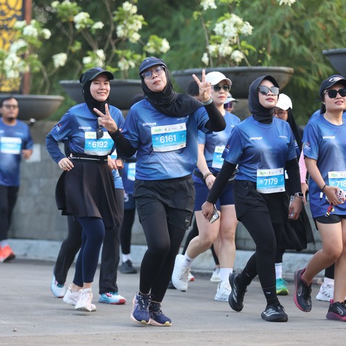 Race photo from BOGORUN 2026