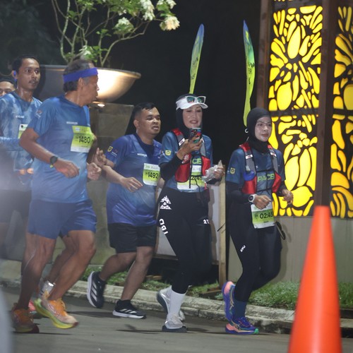 Race photo from BOGORUN 2026