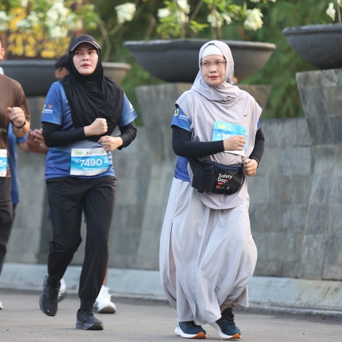 Race photo from BOGORUN 2026