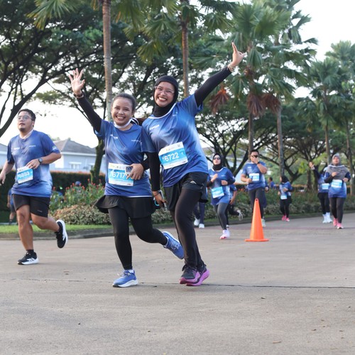 Race photo from BOGORUN 2026