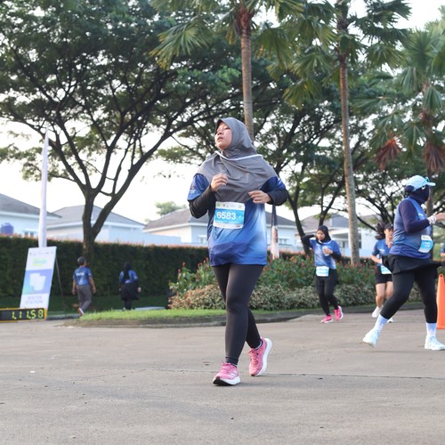 Race photo from BOGORUN 2026