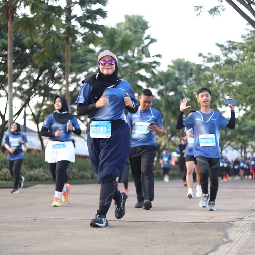 Race photo from BOGORUN 2026