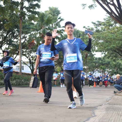 Race photo from BOGORUN 2026