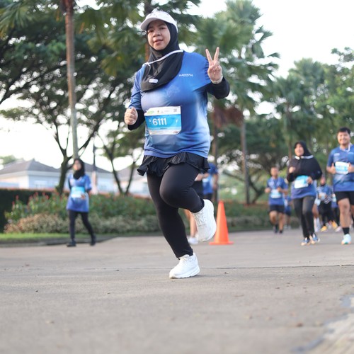 Race photo from BOGORUN 2026